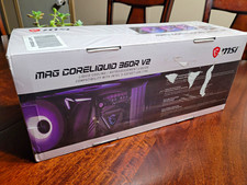 MSI MAG CORELIQUID 360R V2 360mm AIO CPU Cooler 120mm ARGB LGA1700