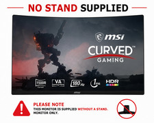 MSI MAG 242C  24" Gaming Monitor Curved Screen Full HD VA LCD HDR Ready HDMI