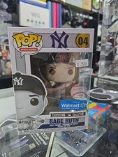 Funko Pop! Sports Legends MLB Baseball #04 BABE RUTH Walmart Exclusive NEW!