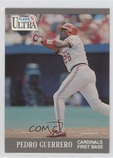 1991 Fleer Ultra Pedro Guerrero #289 1v6