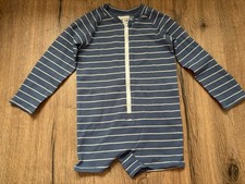 Kinder Schwimmanzug Größe 98 H&M Blau gestr...