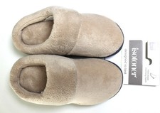 ISOTONER Signature Slippers Size SM 6.5-7 Taupe Retail 30