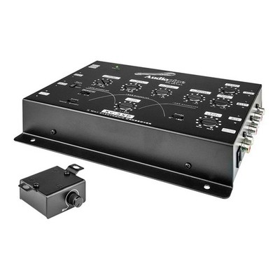 AUDIOPIPE XV-3XP 3-WAY VARIABLE ELECTRONIC (ACTIVE) CROSSOVER w/ REMOTE LEVEL