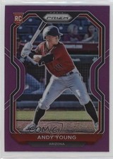 2021 Panini Prizm Purple Prizm Andy Young #61 1g4r