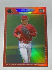 DRUW JONES 2024 Leaf Pro Set Metal Limited Edition #PSG50 Red 49/89 (F4)
