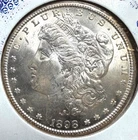 1898-O Morgan Silver Dollar, Not Graded, New Orleans Mint