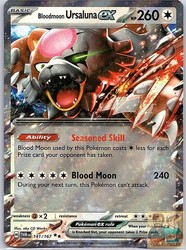 Bloodmoon Ursaluna ex 141/167 Twilight Masquerade