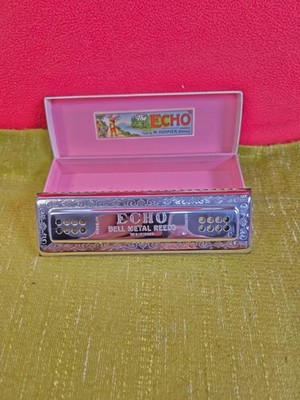 HOHNER THE ECHO HARP C/G 56/96 M 2 MUNDHARMONIKA TOP#3