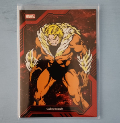 2025 KAKAWOW COSMOS Marvel SABRETOOTH #CM-R-92 Serial # 12 Of 75