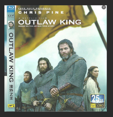 #ad Outlaw King‎ 2018 ：1 Disc New Box Set Sealed $14.80