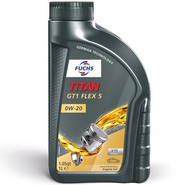 FUCHS TITAN GT1 FLEX 5 SAE 0W-20 Motoröl 1 Liter BMW LL 17 MB 229.71 229.72 Opel