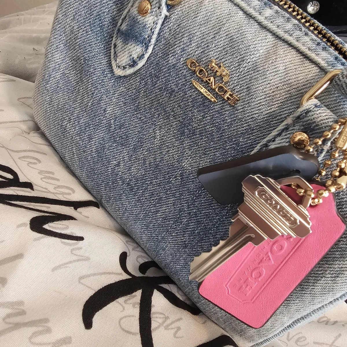 Coach Denim Exterior Mini Bags & Handbags for Women for sale | eBay
