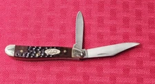 VTG Case XX 6220 SS 2 Dot Peanut Knife 2 Blades Delrin, NEW OLD STOCK 1979