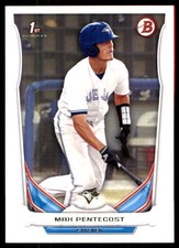 Max Pentecost 2014 Bowman Draft #DP8 Blue Jays MLB READ FREE SHIP AutographDen