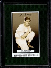 2005 Upper Deck Origins Ted Williams Old Judge #109 Red Sox