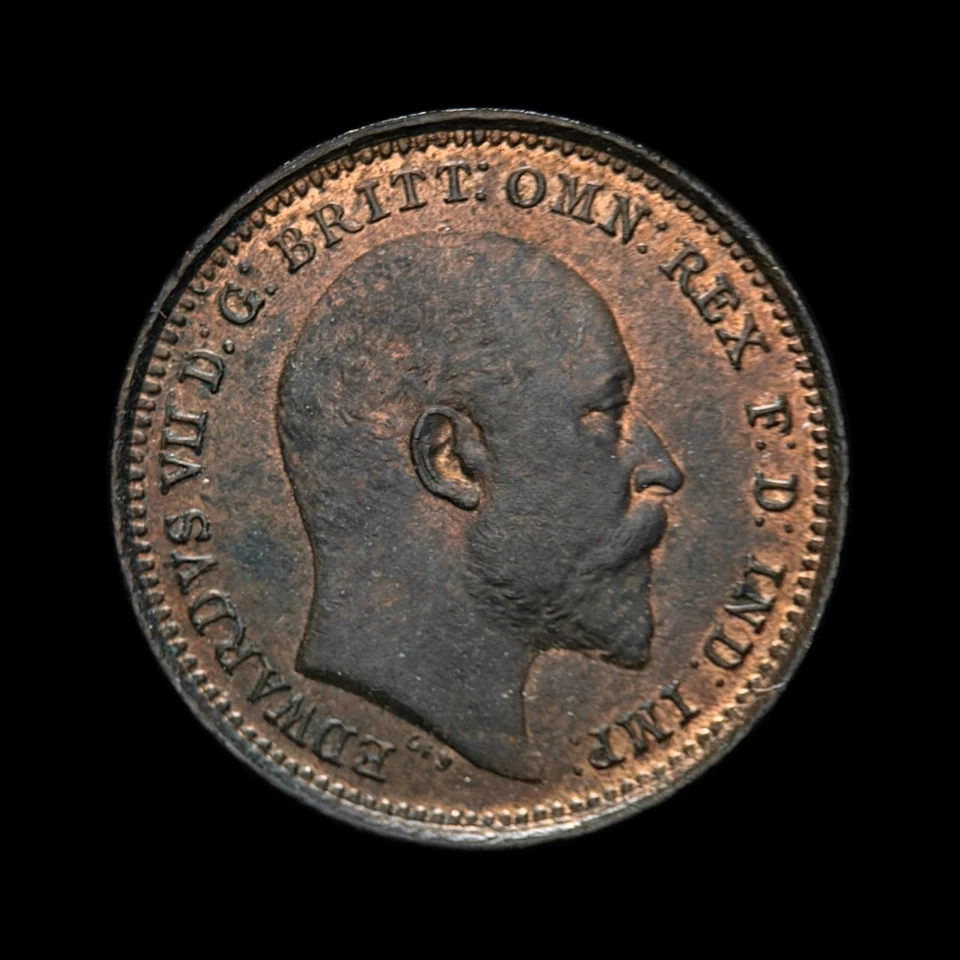 GREAT BRITAIN. 1902, 1/3 Farthing - KEVII, Malta Colonial Issue, Crown Wreath 1 - Image 2 of 3
