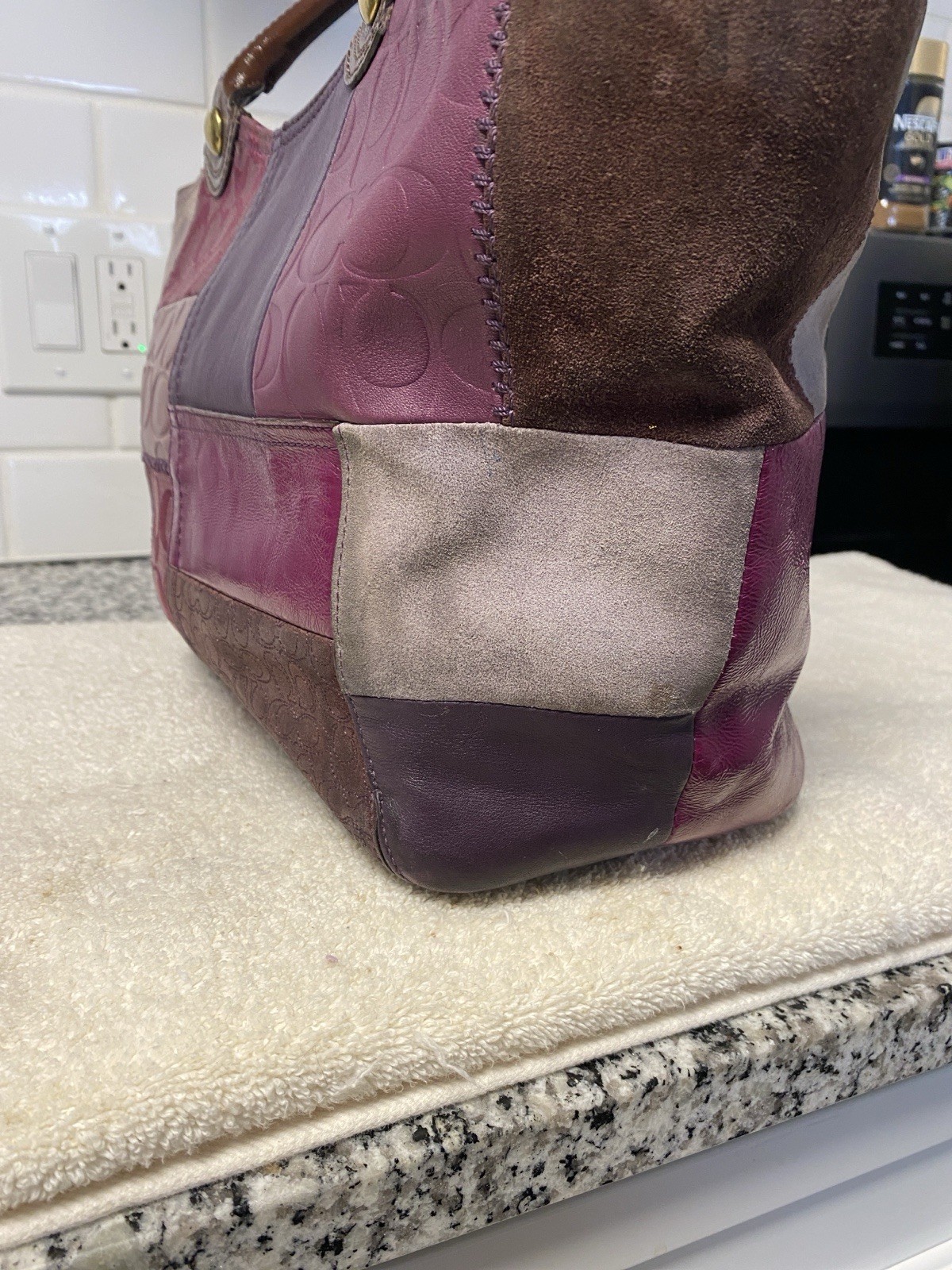 Coach Patchwork Tote Bag - image 8