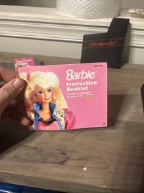 Barbie NES Game and Manual and Sleeve Tested