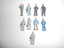 DIECAST TRAIN FIGURES USED ON TRAIN LAYOUTS S OR O GAUGE VINATGE