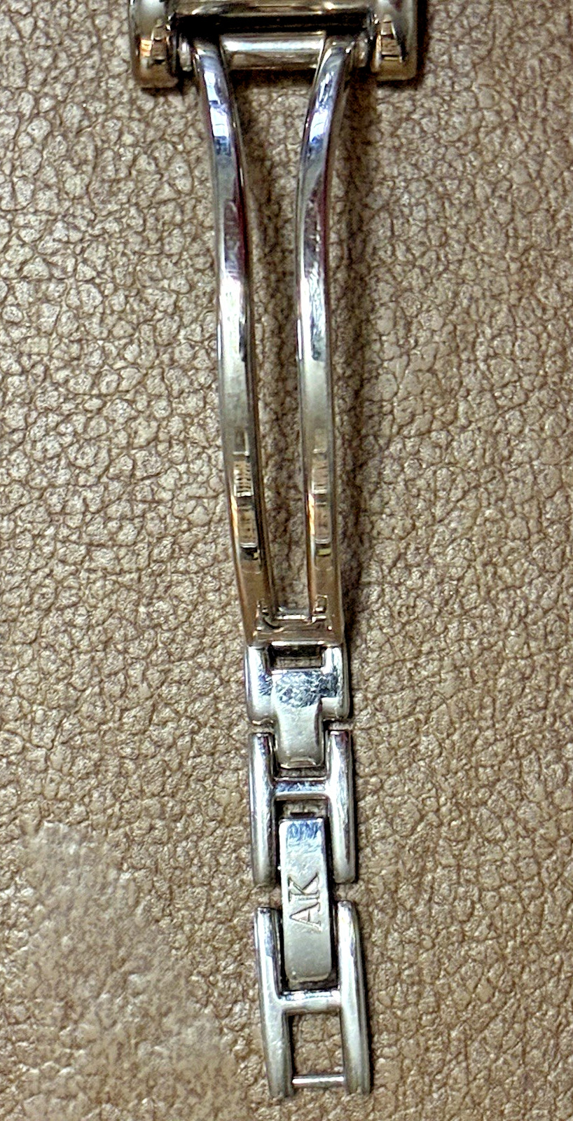 Anne Klein Silver Tone Rectangular Watch Bracelet… - image 10