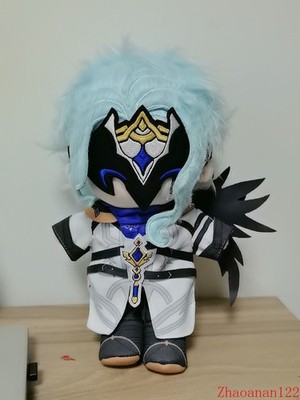Anime Genshin Impact Dottore 20cm Plush Doll Dress up Toy Plushie Fan Gift