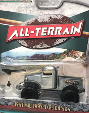 Greenlight 1:64 1941 Military 1/2 Ton 4x4 Chase Varnish Collectible Car