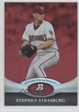 2011 Bowman Platinum Red Stephen Strasburg #68 1hn7