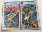 LOT of 2, CGC graded BATMAN comics.  DC.  #282, 9.6, 1976…. #287, 9.0, 1977