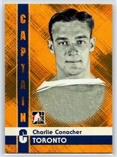 2011-12 In The Game Captain-C Charlie Conacher Gold Parallel #/50 #14