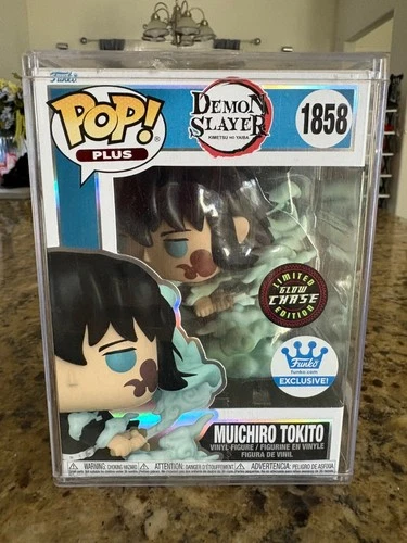 Demon Slayer Muichiro Tokito #1858 Glow Chase funko Exclusive funko pop