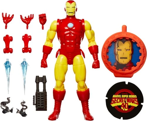 Marvel Legends Iron Man Retro Avengers 6" figura de acción guerra secreta figura de colección
