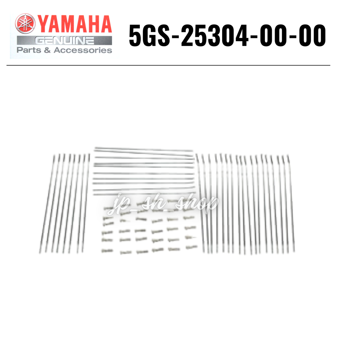 YAMAHA Genuine OEM Parts SPOKE SET 5GS-25304-00-00 for WR250F | eBay