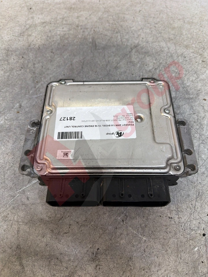 PEUGEOT 2008 1.6 DIESEL 13-16 ENGINE CONTROL UNIT ECU 0281032456 - Image 4 of 4