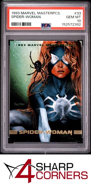 1993 MARVEL MASTERPIECES #33 SPIDER-WOMAN PSA 10