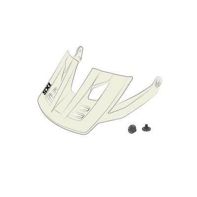 iXS Visor + Pins Trigger X Off White S/M