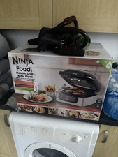 Ninja Foodi Health Grill & Air Fryer - Black/Silver (AG301UK)