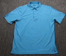 Straight Down Golf Wear Lightweight Short Sleeve Polo Shirt Outdoor Men's L