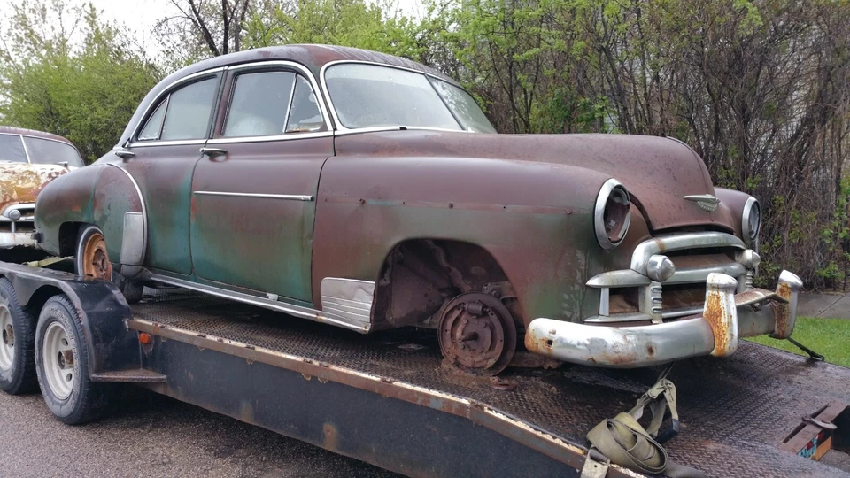 Interruptor de faros tablero varios Chevy Chevrolet 1949-52 49 1950 Fleetline cupé Foto 4 de 4