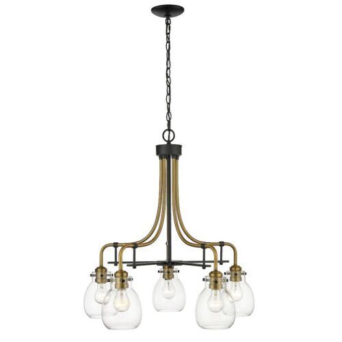 Z-Lite 744-44R-MB Leila - 6 Light Chandelier In Modern Style Z-Lite 744-44R-MB Leila - 6 Light Chandelier In Modern Style