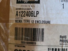  New Hoffman A122406LP Enclosure...12"×24"×6"..SEE PHOTOS...NEW..OPEN BOX.. 