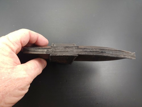 ESEE 3 / RC 3 DIBUJO CRUZADO CUCHILLO FUNDA MARRÓN CUERO ESTUCHE HECHO A MANO - Imagen 5 de 10