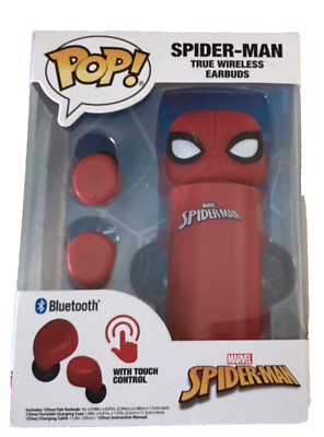 Funky Pop Marvel Avengers Spiderman True Wireless Bluetooth  Earbuds #1567