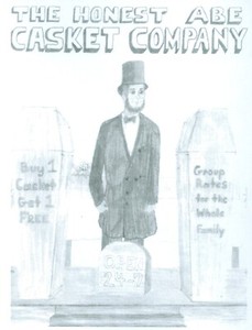 Honest Abe Halloween Shirts; The Honest Abe Casket Company