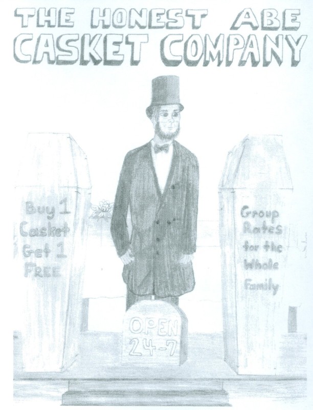 Honest Abe Halloween Shirts; The Honest Abe Casket Company