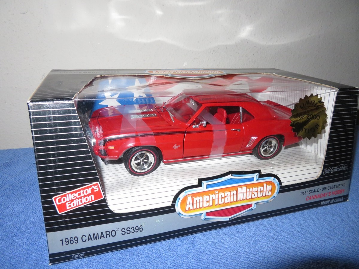 Ertl American Muscle 1969 Chevrolet Camaro Ss396 1 of 500 Bank