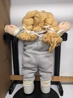 Vintage Cabbage Patch Kid 1985 Blonde Hair Blue Eyed Girl Ponytail Exercise — photo 6