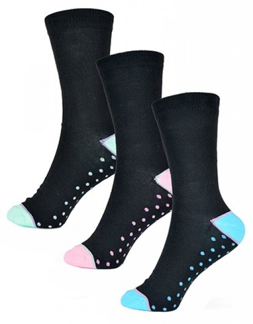 SAOLA Foxbury tre paia di calzini ricchi di cotone suola modellata suola