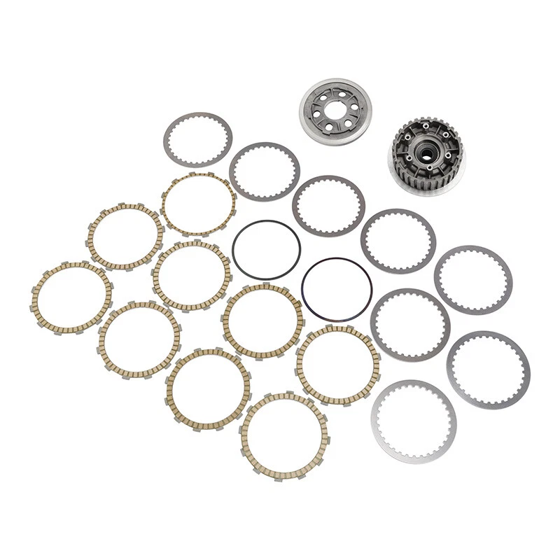 Clutch Pressure Plate & Clutch Plates Kit For Harley Touring Street Glide 11-16 - Image 2 of 4