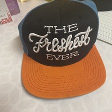 Baseballcap Von Djinns Orange, Schwarz, Blau