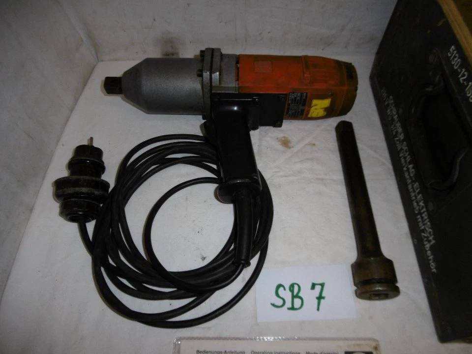 1x Fein Schlagschrauber 450W 3/4" Schrauber elektrisch ex Bundeswehr (SB7) - Bild 2 von 4